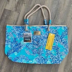 RARE NWT Lilly Pulitzer Shoreline tote